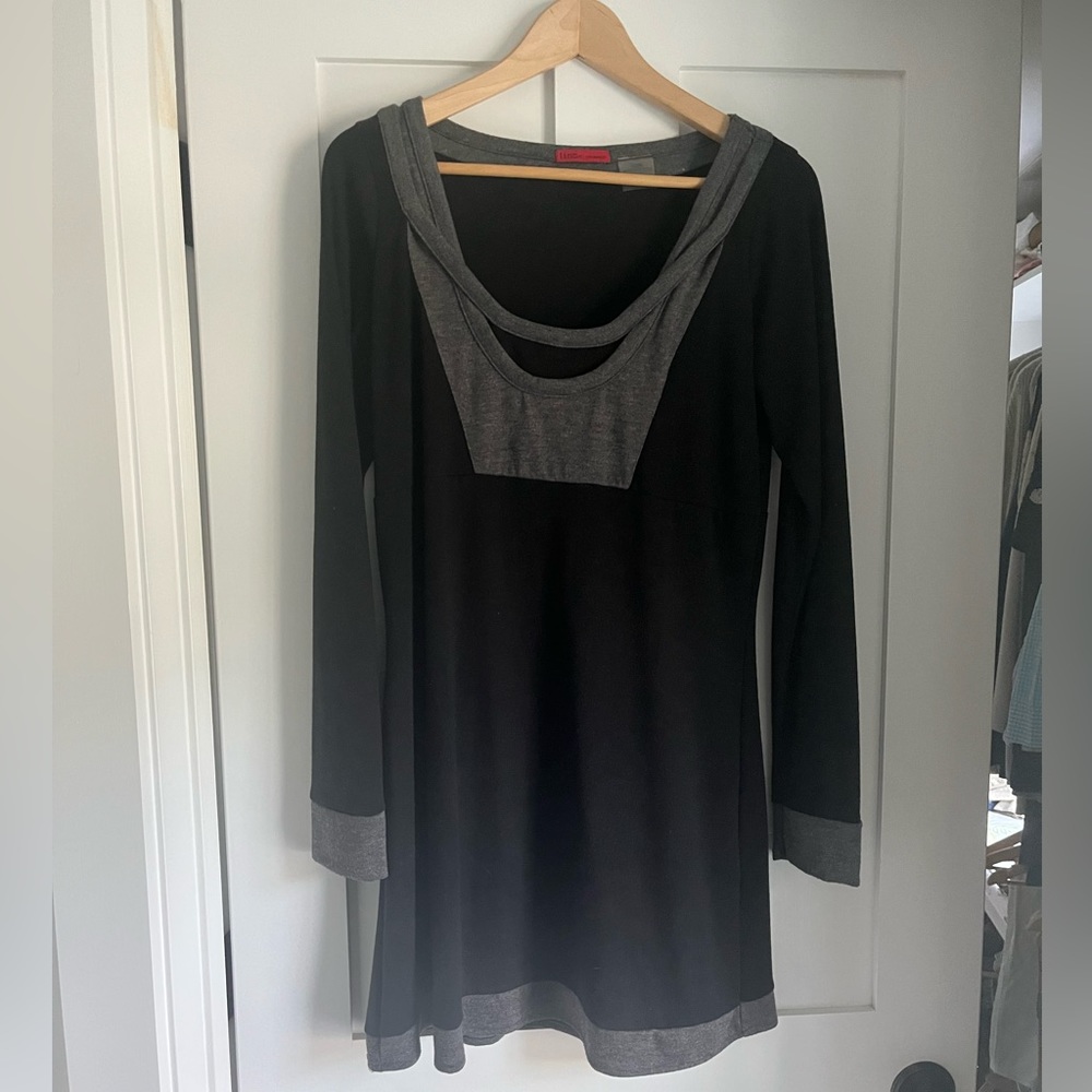 Black and Gray dress by linQ